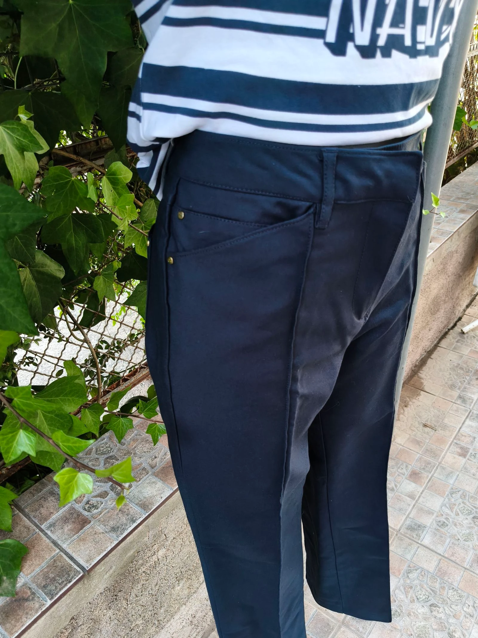Pantalón azul marino Zendra El Corte Inglés t.42 – photo 4